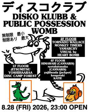DISKO KLUBB × PUBLIC POSSESSION