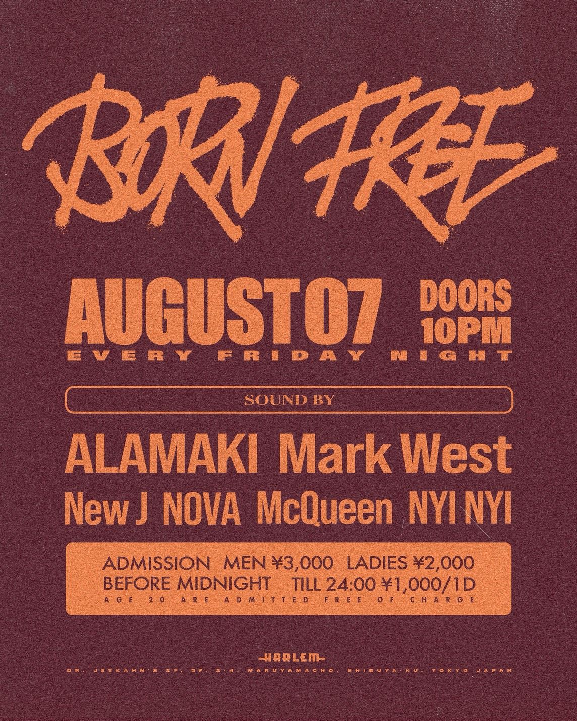 BORN FREE 