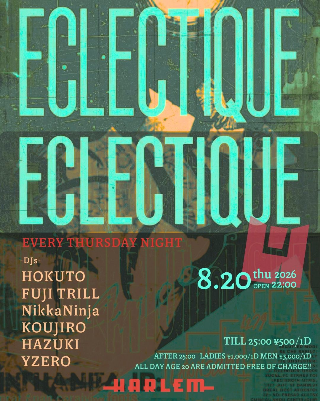 ECLECTIQUE — event in Tokyo