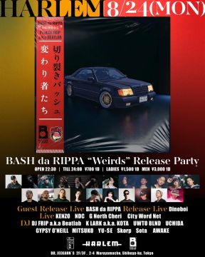 BASH da RIPPA "Weirds" / Dinoboi “Stand In Rain” Release Party