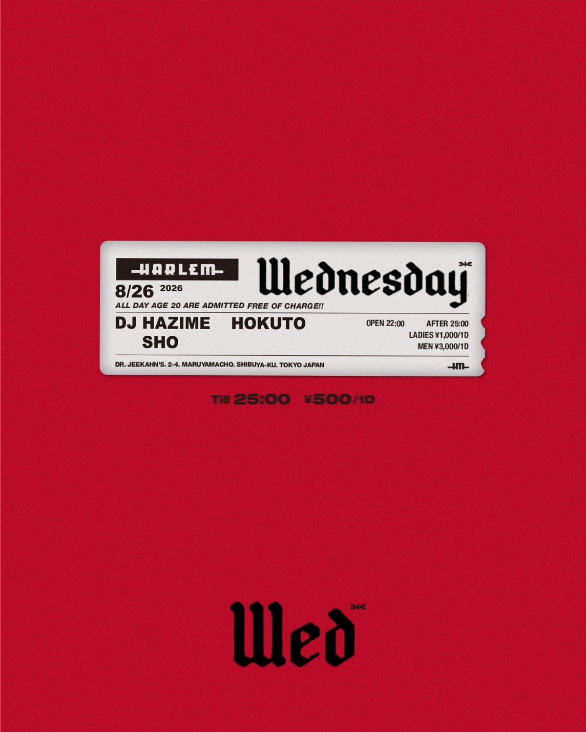 Wednesday