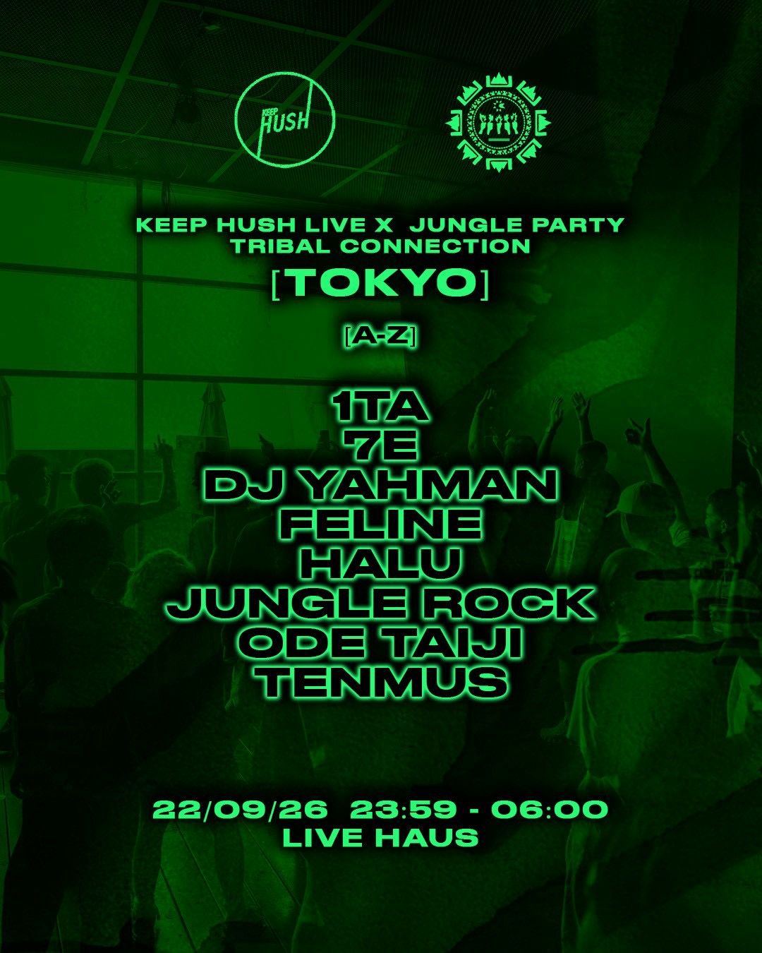 Keep Hush x  JUNGLE PARTY Tribal Connection