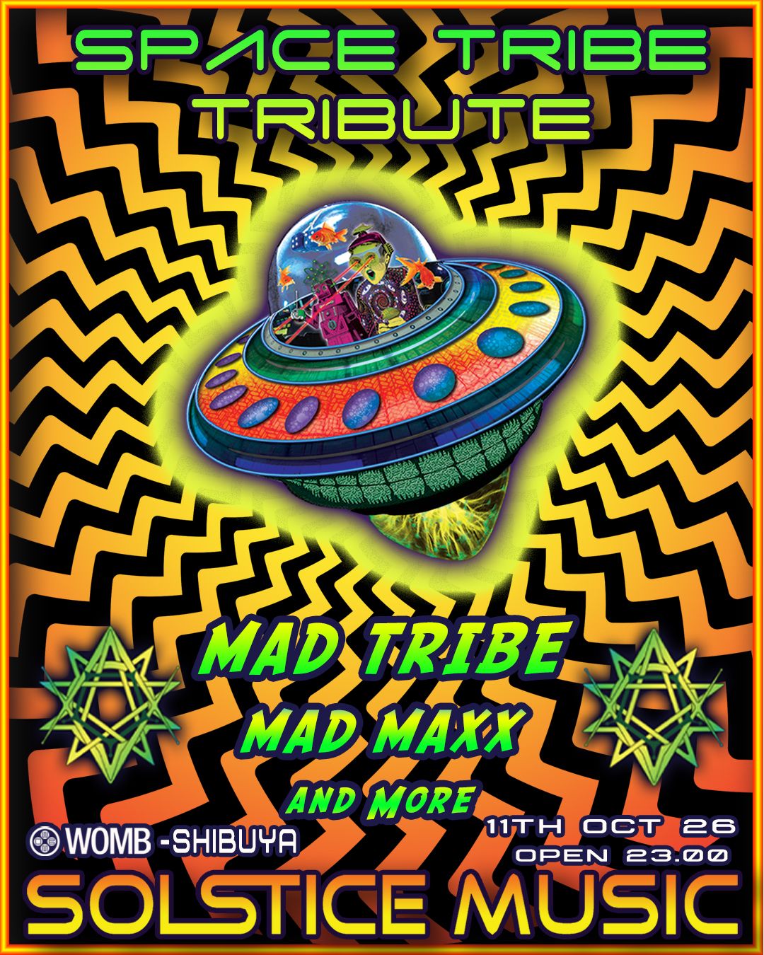 SOLSTICE MUSIC PRESENTS : SPACE TRIBE TRIBUTE