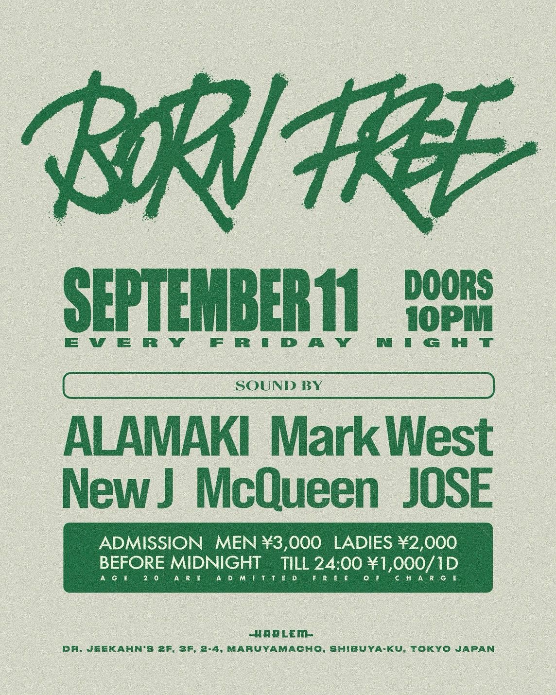 BORN FREE