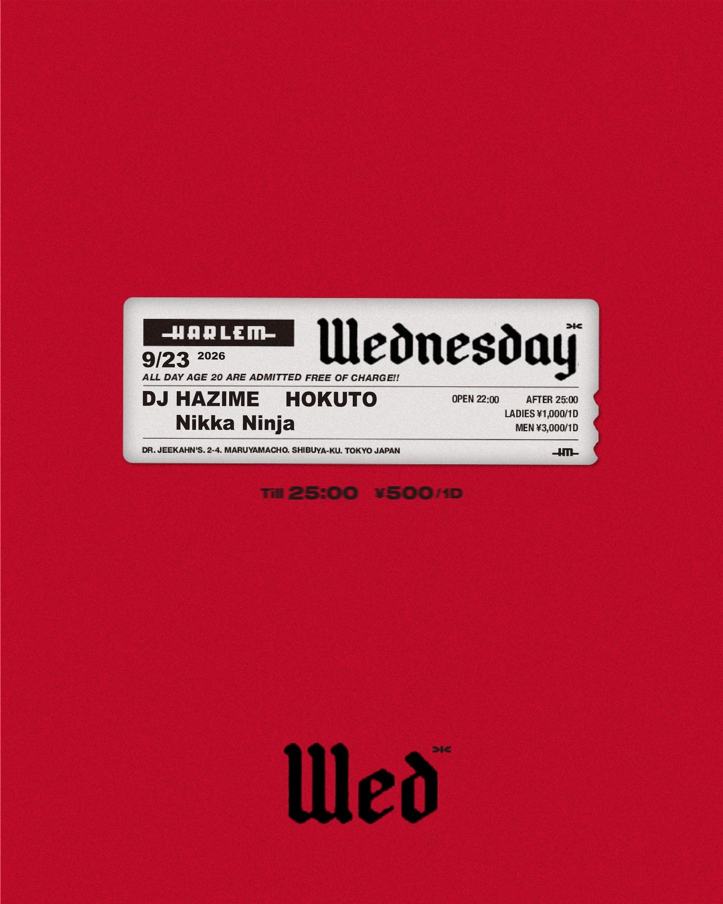 Wednesday