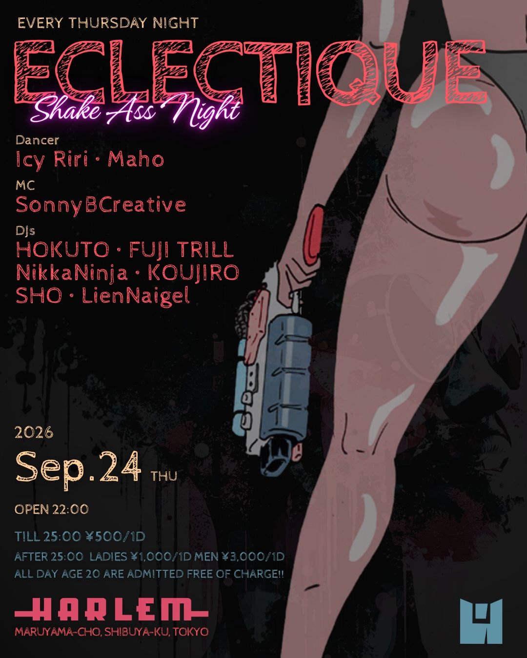 ECLECTIQUE -SHAKE ASS NIGHT-
