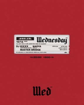 Flyer for Wednesday at HARLEM