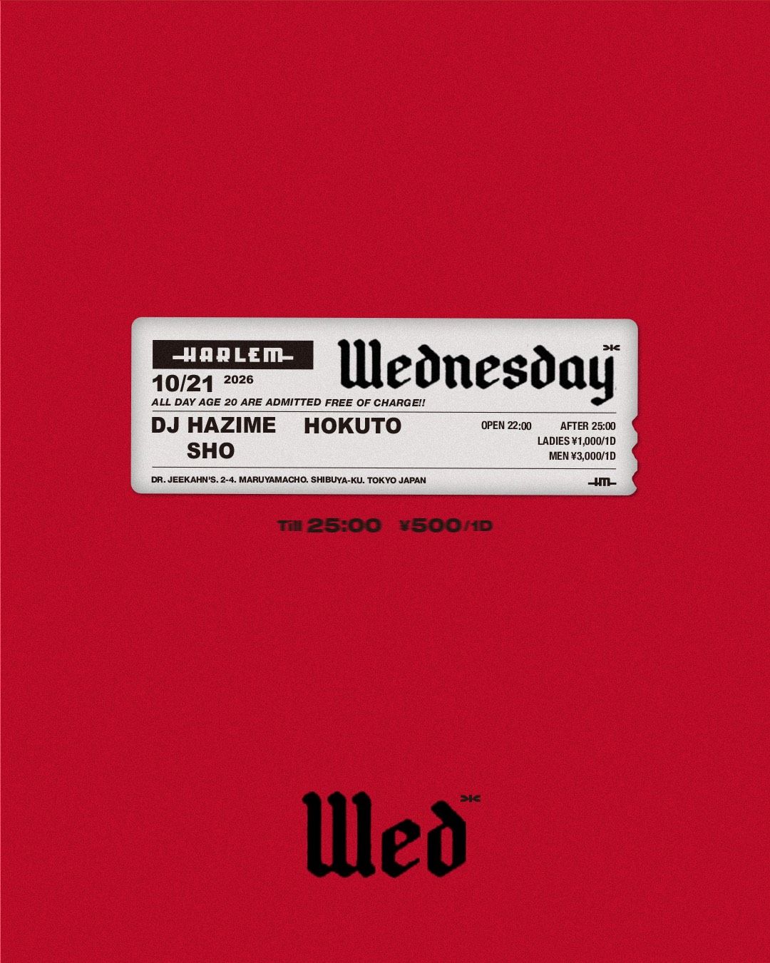 Wednesday
