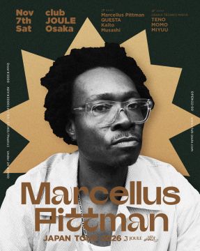 MARCELLUS PITTMAN JAPAN TOUR 2026