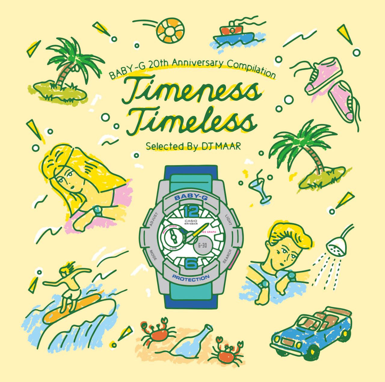 BABY-G 20th annv. compilation ‘TIMENESS TIMELESS’ Selected by DJ MAAR