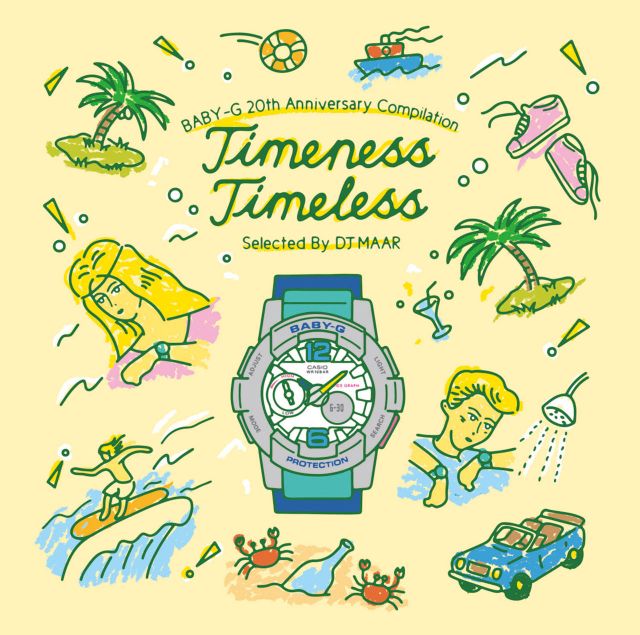 BABY-G 20th annv. compilation ‘TIMENESS TIMELESS’ Selected by DJ MAAR