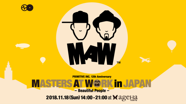 MASTERS AT WORK in JAPAN開催決定