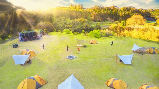 毎週音楽フェスが楽しめるキャンプ場「REWILD MUSIC FES CAMP」が千葉県にオープン
