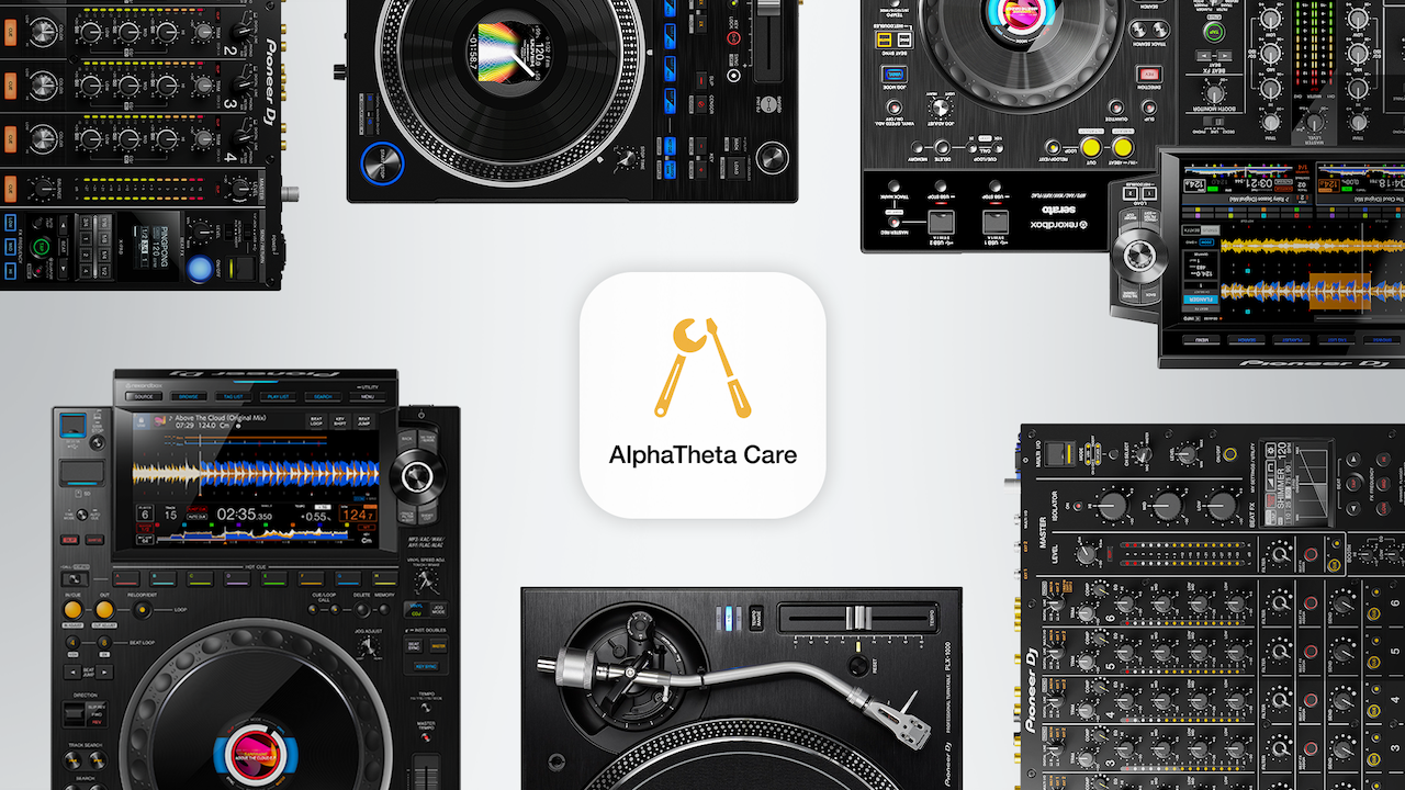 DJ業界初！Pioneer DJ製品の延長保証サービス「AlphaTheta Care」スタート