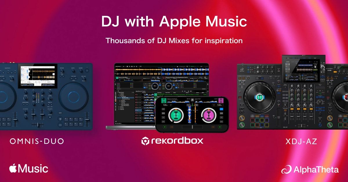 Apple MusicとDJソフトウェア「rekordbox」が遂に連携 ！1億曲以上を活用したDJプレイ実現へ