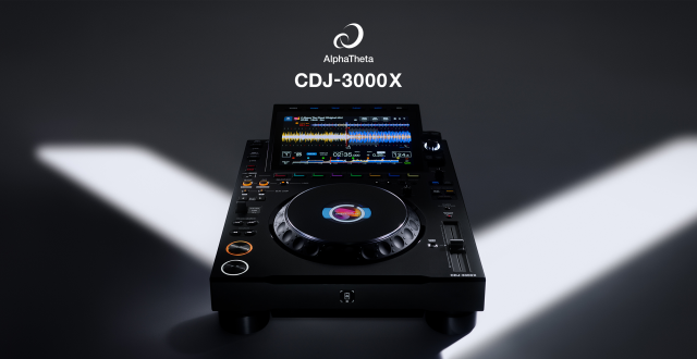 ​AlphaTheta CDJ-3000X | クラブスタンダードの最新モデル

