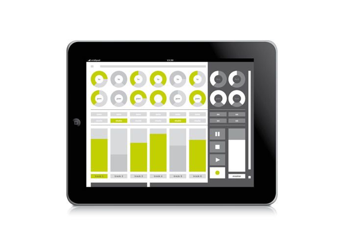 iPad／iPhone用MIDIコントローラー「midipad」がリリース