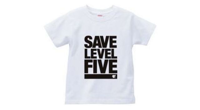 「LEVEL-5」支援チャリティーTシャツ受注締め切り迫る