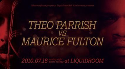 LIQUIDROOM6周年でTHEO PARRISH vs MAURICE FULTONが実現