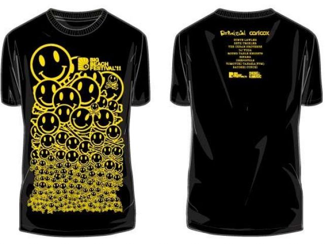 BBF '11×DIESEL:U:MUSICコラボオフィシャルTシャツプレゼントスタート！