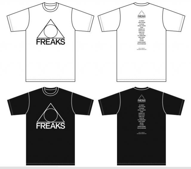 「FREAKS VILLAGE 2011」グループ券購入者限定Tシャツプレゼントスタート