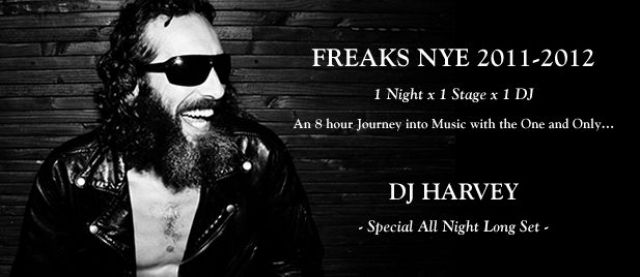 「FREAKS」がカウントダウンパーティーを開催！生ける伝説DJ HARVEYが登場