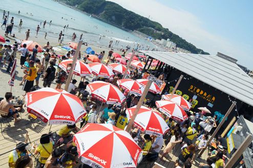 海の家ライブハウス"音霊OTODAMA SEA STUDIO 2012"のスケジュール発表