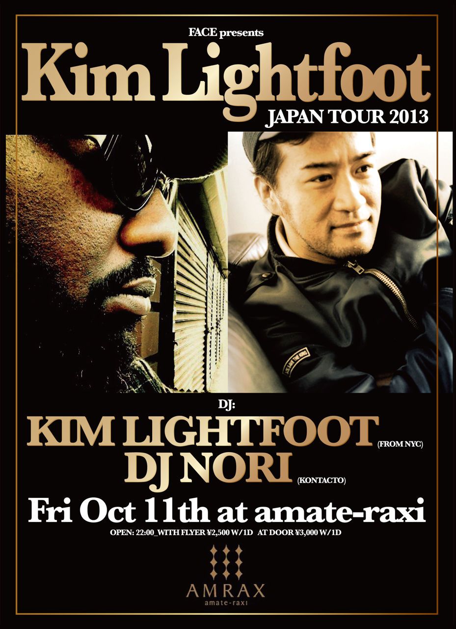 KIM LIGHTFOOTのジャパンツアーを敢行