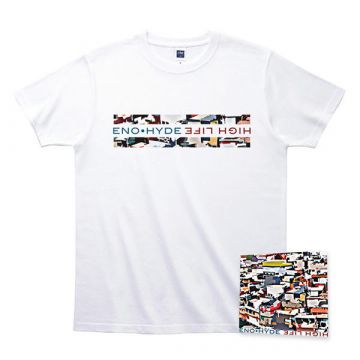Brian EnoとKarl Hydeによる最新作『HIGH LIFE』にEnoによるデザインが施されたスペシャルTシャツ付きセットが登場
