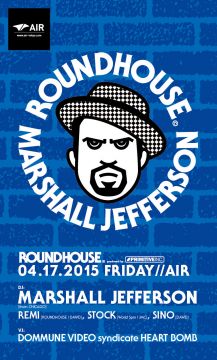 シカゴハウスのゴッドファザーMarshall Jeffersonが8年ぶりに来日。「ROUNDHOUSE」に出演