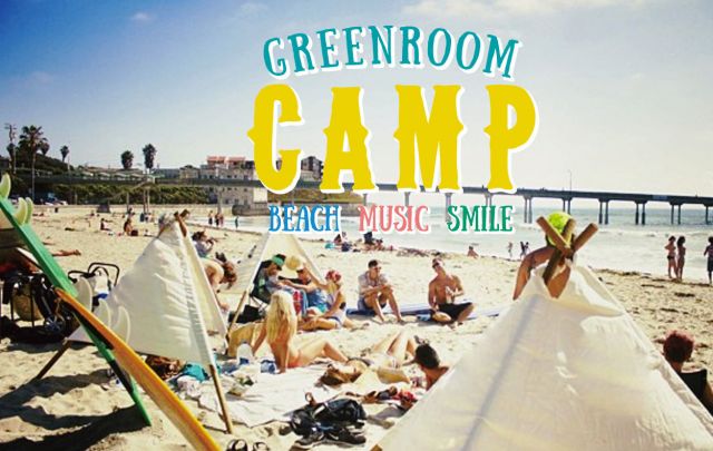 ビーチキャンプフェスティバル「GREENROOM CAMP15」開催決定