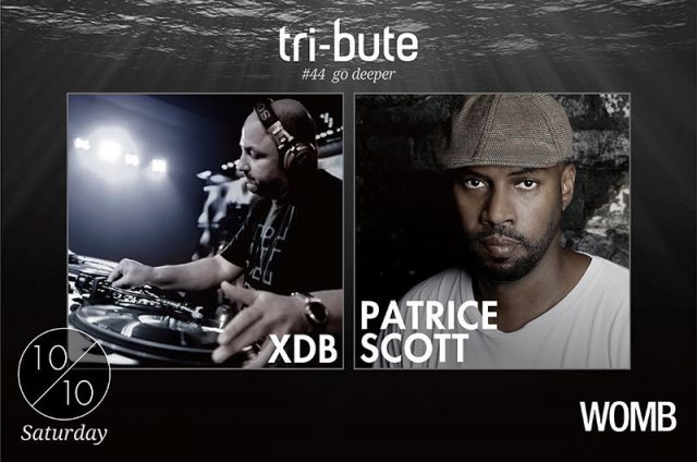 XDB、PATRICE SCOTT出演「TRI-BUTE」開催