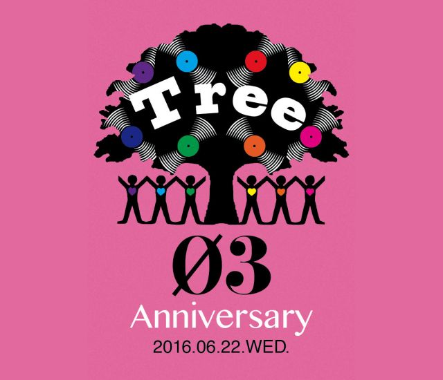 DJ NORI主催のパーティー「Tree」が3周年