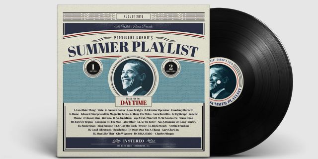 オバマ大統領が自作のプレイリストを公開。完璧な選曲だと話題に