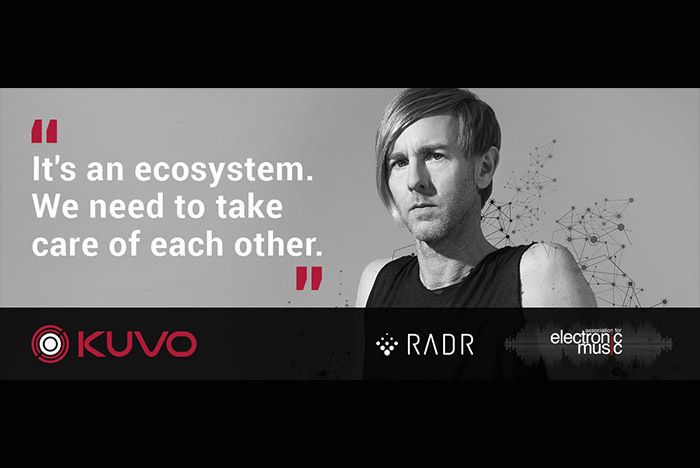 世界中のクラブでかかっている楽曲がわかるサービスPinoeer DJ「KUVO」とRichie Hawtin運営アプリ「RADR」がコラボ
