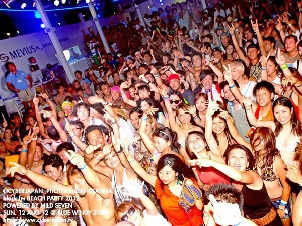 block.fm BEACH PARTY 2012 Powered by MILD SEVEN